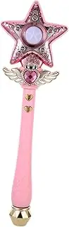INOOMP Light Up Princess Wand with Music and Rotating Function for Birthday Parties Stage Shows and Family Entertainment Enchanting Fairy Wand