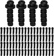 iplusmile Cable Glands - 10pcs Plastic Waterproof 3mm Wire Hole Cable Glands Joints Wire Protectors Waterproof Flex Spiral Strain Relief Protector