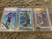 Kevin Knox 3X RC Lot Prizm Blue Ice /99 Revolution Cubic /50 PSA 10 Prizm Purple