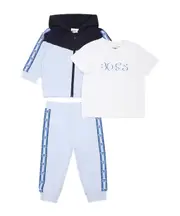hooded tracksuit (set of three) 9M,12M,EU67 White