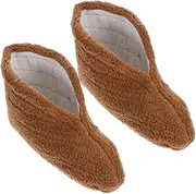 [DINHEAROM] Cozy Lined Boot Insoles Replacements for Men Cold Weather Boot Socks for Fishing Hiking