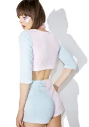 [Melonhopper] Candy Fluff Pearl Cardigan