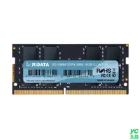 在飛比找i郵購優惠-RIDATA 錸德 16GB DDR4 2666/SO-DI