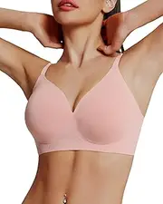 [HORISUN] Seamless Bras Full Coverage Push Up Wireless Bras for Women