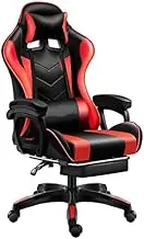 Gaming Massage Racing Chair with Lumbar Support for Adults, Comfortable Adjustable, Ergonomic Rotating Task