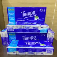 在飛比找蝦皮購物優惠-Tempo 紙巾 10入/1條，冰爽薄荷Icy Mentho