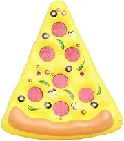 Mtxorvix Giant Inflatable Pizza Pool Float, Pizza Slice Inflatable Mat with Realistic Printing, Swimming Inflatables Floating Rafts for Tubes Lake Beach Floaty Swim Rings Pool Party Toys