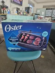 NIB Oster Indoor Smokeless Grill Diamondforce Nonstick Coating