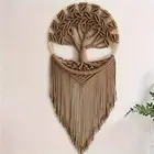 Bohemian Tapestry Wall Decor Tree Macrame Wall Hanging Ornament