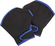 Sosoport Swim Paddles 1 Pair Swimming Gloves Aquatic Swim Training Gloves Neoprene Gloves Webbed Fitness Water Resistance Training Gloves for Swimming Diving Swimming Gloves