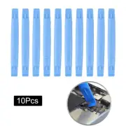 Light Blue Plastic Pry Tools Set of 10 for DIY Repair Cross Crowbar Included