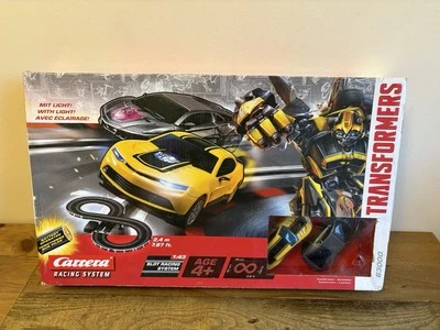 Carrera Transformers Movie Bumblebee Racing System Set 63000 Battery