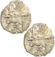 CUEMOON Pack of 2 Aluminium Foil Caps for Perm, for Hair, Thermal Salon Hair Cap, Nourishing, Waterproof, Shower Cap, Long Hair, Hot Head Cap, Deep Conditioning, Rose Gold