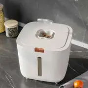 1Pc Moisture-proof Rice Bucket with Lid Sealed Insect-proof Canister Thickened
