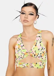 [AFRM] Spring Daisy Darya Crop Top