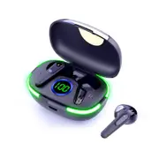Led Display Bluetooth HIFI Lossless Wireless Waterproof Earphones