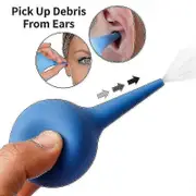 Ear Wax Removal Kit - Irrigation Cleaning, Syringe Bulb, Air Blower, Pump, Dust Cleaner - Rubber Earwax Remover for Adults and Kids
