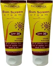 Patanjali Sun Screen Cream SPF30, 50g (Pack of 2)
