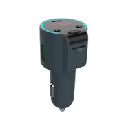 G61 car Bluetooth hands-free card MP3 player QC3 fast charging TYPE-C charging colorful atmosphere lamp
