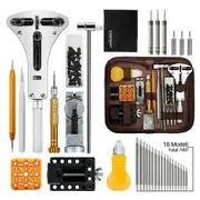 Watch Repair Kit,Professional Watch Battery Replacement Tool,Watch Link & Back Removal Tool,Spring Bar Tool Set with Carrying Case