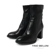 在飛比找Yahoo奇摩購物中心優惠-Tino Bellini 波士尼亞進口高跟中筒靴FWUV00