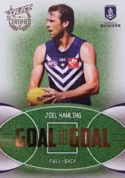 2017 AFL Select CERTIFIED - GOAL to GOAL (GG26) - Joel HAMLING #031 Dockers