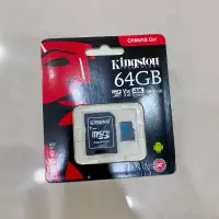 在飛比找蝦皮購物優惠-Kingston micro sdxc 記憶卡 64g sd