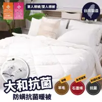 在飛比找momo購物網優惠-【BOSS BEDDING 小老闆寢具】單人-抗菌/羊毛/石