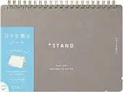Midori 13808006 Notebook, A5, Plus Stand, Cloth Ruled