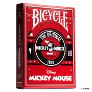 Bicycle Disney Classic Mickey (Red) Playing Cards Display (6)