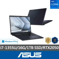 在飛比找momo購物網優惠-【ASUS 華碩】14吋i7 RTX2050商用筆電(B34