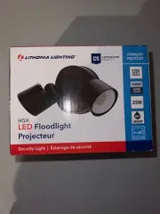 LITHONIA LIGHTING HGX LED FLOODLIGHT SECURITY LIGHT