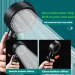 3-IN-1 SHOWER HEAD 5-SPEED BOOSTER FAUCET SHOWER HEAD WITH H