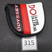 Odyssey White HOT OG Mallet putter head cover men golf BRAND NEW 241228