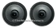 Pair 10 inch Full-Range Speakers Bass Mid Woofers 8 ohm Home Stereo Sound Studio