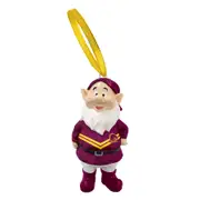 Brisbane Broncos NRL Mini Gnome Christmas Tree Decoration Ornament