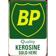 Australian Cars & Transport - BP Quality Kerosine Vintage - Tin Sign