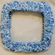 Blue Hydrangea 8x8 Grime Guard Cover For Q Snap Frame