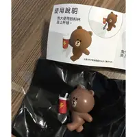 在飛比找蝦皮購物優惠-LINE FRIENDS Brown 熊大 茶湯會 扭蛋 轉