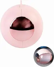 Washable New Type Gel Lint Roller Reusable Sticky Roller Ball, Dog Cat Pet Hair Remover, Portable Dust Remover for Clothes, Adhesive Cleaner（Pink）
