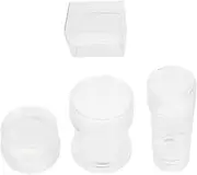 Baluue 4 Set Nail Polish Stamper Kit Manicure Transfer Seal Diy Manicure Tool for Home Salon Use