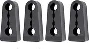 HUVNEXA Door Lock Sound Deadener Damper, for Lada, Xray X Ray Cross Insulation Deaf Sound proofing Seal Soundproofing Quiet Buffer car Door Shock Absorber Car Door Damping Buffer