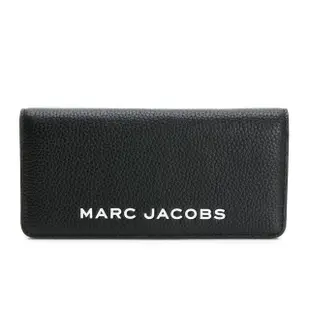 【MARC JACOBS 馬克賈伯】專櫃荔枝皮革對開薄長夾(多色任選)