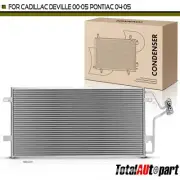 New AC Condenser w/ Bracket for Cadillac DeVille 00-05 Pontiac Bonneville 04-05