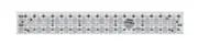 Creative Grids 2 1/2" x 18 1/2" Rectangle Sewing and Quilting Ruler CGR218