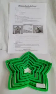 Avon 10 Piece Christmas Tree Cookie Cutter Set - NIP 2012
