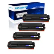 4PK CF500A BK Toner Cartridge Fits For HP 202A LaserJet Pro M254dw M254nw M254dn