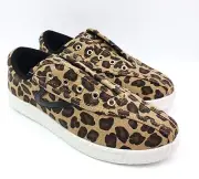 Tretorn Little Nylite Lilnylac Leo Womens Size 5 Leopard Slip On Shoes