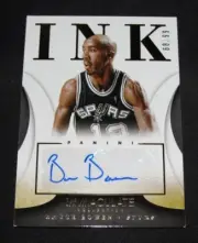 2013-14 Immaculate BRUCE BOWEN #26 INK Variant Auto/99 San Antonio SPURS Titans