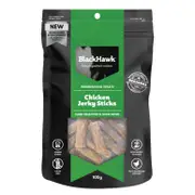 Black Hawk Chicken Jerky Sticks Dog Treats (100g pack)